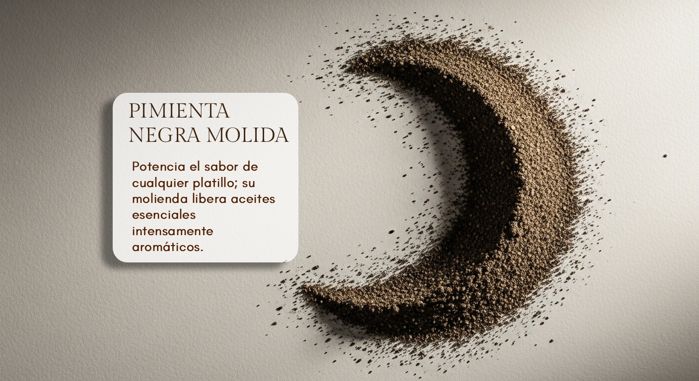 Pimienta Negra Molída